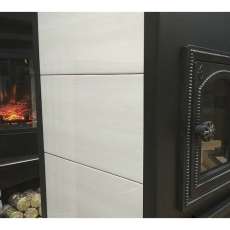 Недорогой камин со стеклом ЭТНА (ДТ-4С) с плитой и теплообменником Амазонка бай фото в Лиде