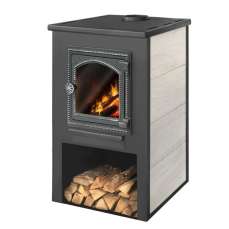 Камин ЭТНА (ДТ-4С) с плитой для дома и дачи Амазонка бай фото в Лиде