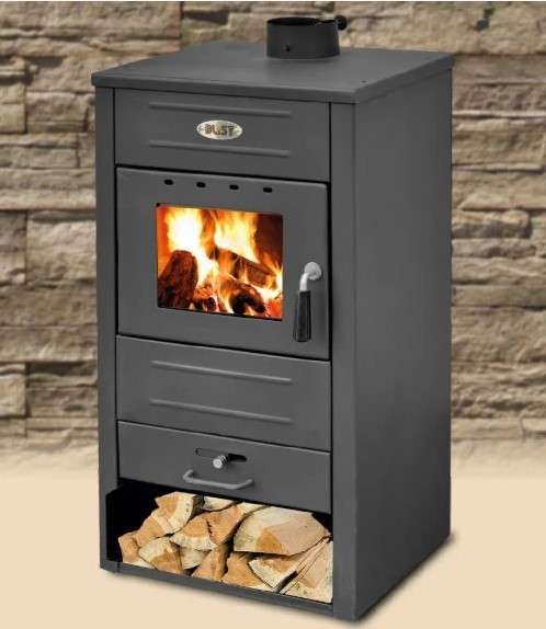 Печь-камин Blist B2 E с водяным контуром Амазонка бай фото в Лиде