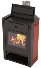 недорогой камин с дровницей Теплодар Кадриль фото в Лиде