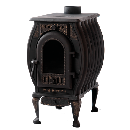 Купить печь отопительно-варочная чугунная Сибирь в Лиде фото в Лиде