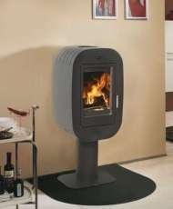 Купить стальной камин с шамотом Мета-Бел Луара в Лиде фото в Лиде