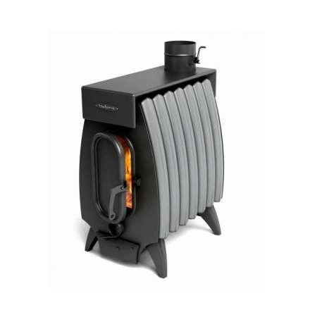 Отопительная печь Термофор Огонь-батарея 7 Лайт антрацит-серый металлик Амазонка бай фото в Лиде