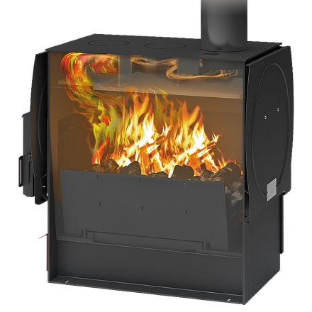 Отопительная печь Теплодар Локомотивъ 120 (2019) в Лиде