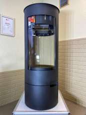 Купить стальной камин с шамотом Мета-Бел Селигер в Лиде фото в Лиде