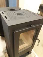 Купить недорогой камин со стеклом Мета-Бел АОТ 7.0 Нарва 7М в Лиде фото в Лиде