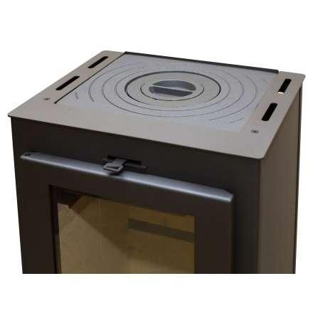 Купить стальной камин с шамотом Мета-Бел АОТ 7.0 Нарва 7М в Лиде фото в Лиде