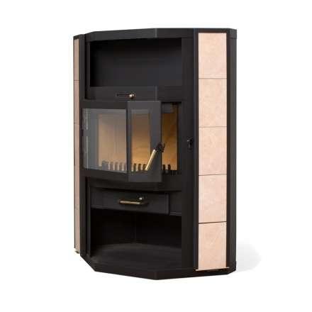 Печь-камин Мета-Бел АОТВ 9.0-03 Печора-Аква Амазонка бай фото в Лиде