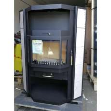 Купить стальной камин Мета-Бел АОТВ 9.0-03 Печора-Аква в Лиде фото в Лиде