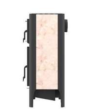 Печь-камин со стеклом Бавария Эко с духовкой и плитой фото в Лиде