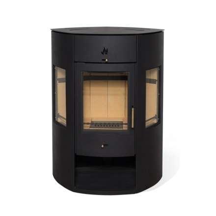 Печь-камин Мета-Бел АОТ 11.0 (в модификации "Енисей 2") фото в Лиде