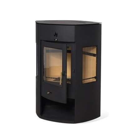 Печь-камин Мета-Бел АОТ 11.0 (в модификации Енисей 2) в Лиде