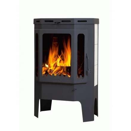 Печь-камин Бавария призматик пристенно-угловой Амазонка бай фото в Лиде