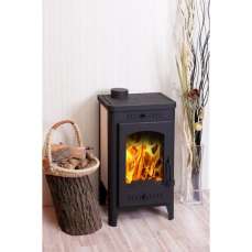 Недорогой стальной камин со стеклом Бавария фото в Лиде