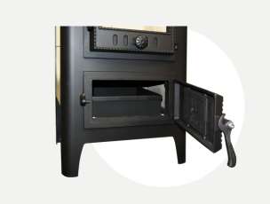 Чугунный камин со стеклом Бавария Оптима Чугун с плитой фото в Лиде