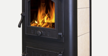 Чугунный недорогой камин со стеклом Бавария Оптима Чугун с плитой фото в Лиде