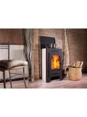 Печь-камин Бавария Оптима с плитой фото в Лиде