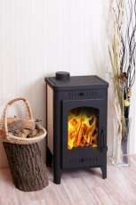 Печь-камин Бавария Оптима с плитой РК 049 в Лиде