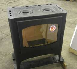 Печь камин БАВАРИЯ ЭКО С ПЛИТОЙ две конфорки для дома и дачи фото в Лиде