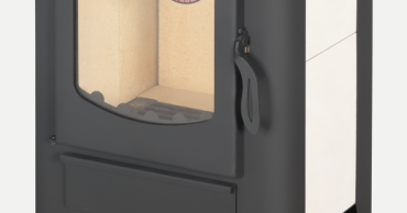 Стальной камин БАВАРИЯ ЭКО с плитой одна конфорка фото схема в Лиде