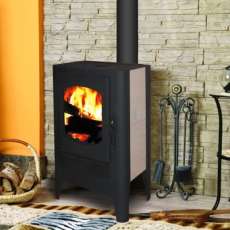 Красивый камин БАВАРИЯ ЭКО с плитой одна конфорка фото в Лиде