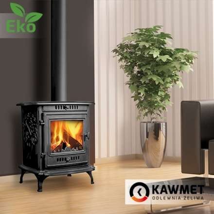Печь-камин Kawmet P10 (6,8 кВт) EKO в Лиде