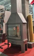 Экокамин МЮНХЕН ПРИСТЕННО-УГЛОВОЙ графит фото в Лиде