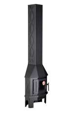 Камин Бавария Мюнхен пристенно-угловой МИНИ черный в Лиде