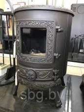 Купить Печь-камин NORDflam Palestro patine в интерьере в Лиде Амазонка бай фото в Лиде