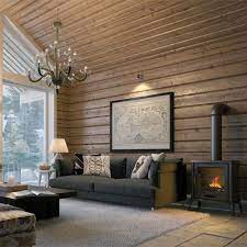 Купить Печь-камин NORDflam Iberia в интерьере в Лиде Амазонка бай фото в Лиде