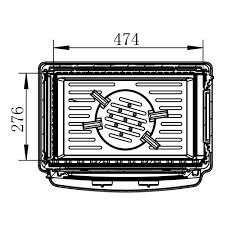 Купить Печь-камин NORDflam Breno в интерьере в Лиде Амазонка бай фото в Лиде