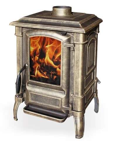 Печь-камин FireWay Bruno патина медь Амазонка бай фото в Лиде