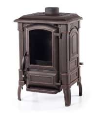 Печь-камин чугунный FireWay Bruno патина медь Амазонка бай фото в Лиде