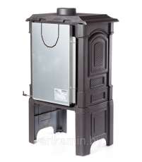 Печь-камин чугунный FireWay Bruno II чёрный Амазонка бай фото в Лиде