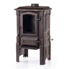 Печь-камин FireWay Bruno II патина медь в Лиде