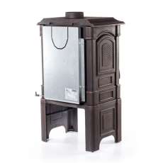 Печь-камин FireWay Bruno II патина медь в Лиде