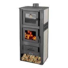 Печь-камин с духовкой Blist Ambasador LM R Амазонка бай фото в Лиде