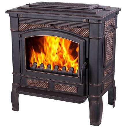 Печь-камин FireWay Gunter патина медь Амазонка бай фото в Лиде