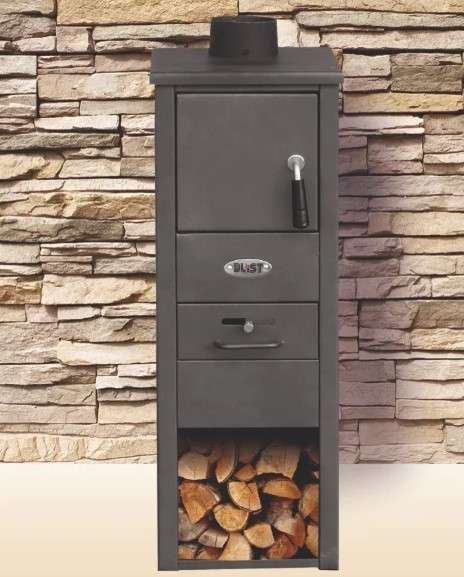 Печь-камин Blist Ekonomik LM стальная дверца фото в Лиде