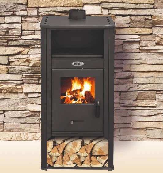 Печь-камин Blist Ambasador LM стальная дверца Амазонка бай фото в Лиде