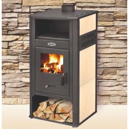 Печь-камин Blist Ambasador LM стальная дверца Амазонка бай фото в Лиде