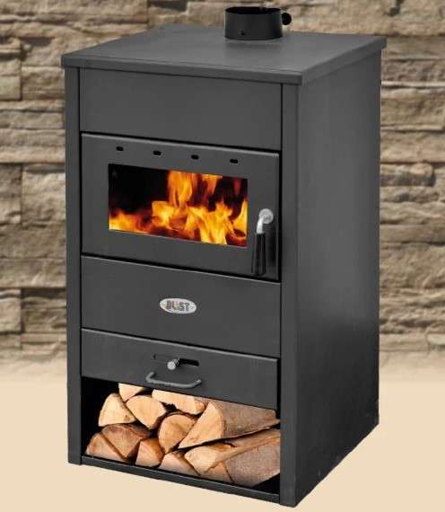 Печь-камин Blist B22 E с водяным контуром фото в Лиде