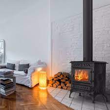 Купить Печь-камин Kawmet P3 (7.4 кВт) EKO в интерьере чугунный в Лиде фото в Лиде