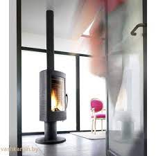 Печь-камин чугунный Invicta Alios в интерьере Амазонка бай фото в Лиде