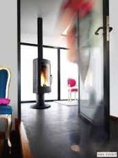 Печь-камин Invicta Pharos в интерьере Амазонка бай фото в Лиде