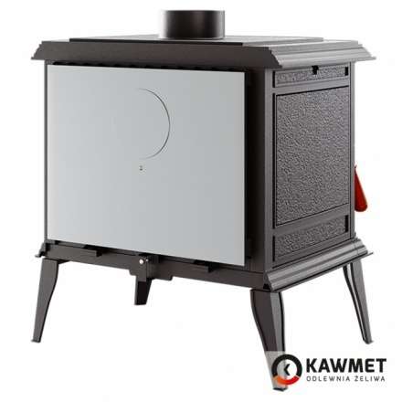 Купить Печь-камин KAWMET Premium PROMETEUS S11 (8,5 кВт) в интерьере чугунный в Лиде фото в Лиде