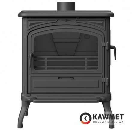 Купить Печь-камин KAWMET Premium EOS S13 (10 кВт) в интерьере чугунный в Лиде фото в Лиде