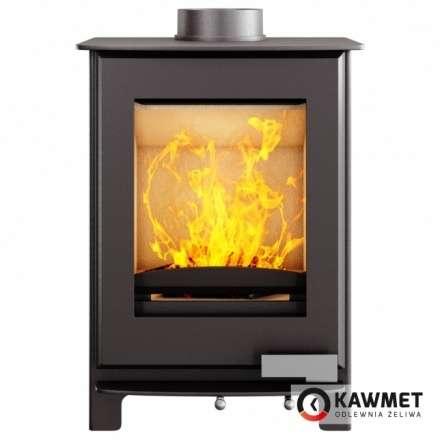 Купить Печь-камин Kawmet Premium S16 (4,9 кВт) в интерьере чугунный в Лиде фото в Лиде