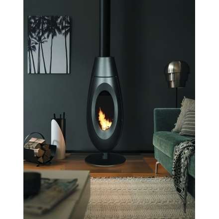 Печь-камин Invicta OVATIO в интерьере Амазонка бай фото в Лиде