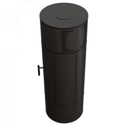 Купить Печь-камин Kratki Antares стальной в интерьере в Лиде Амазонка бай фото в Лиде